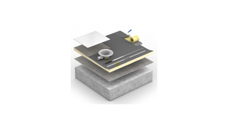 Dämmplatte mit Abdichtungsschicht